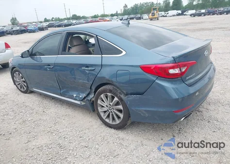 2015 Hyundai Sonata Sport из США, поврежденный, VIN 5NPE34AF7FH125578